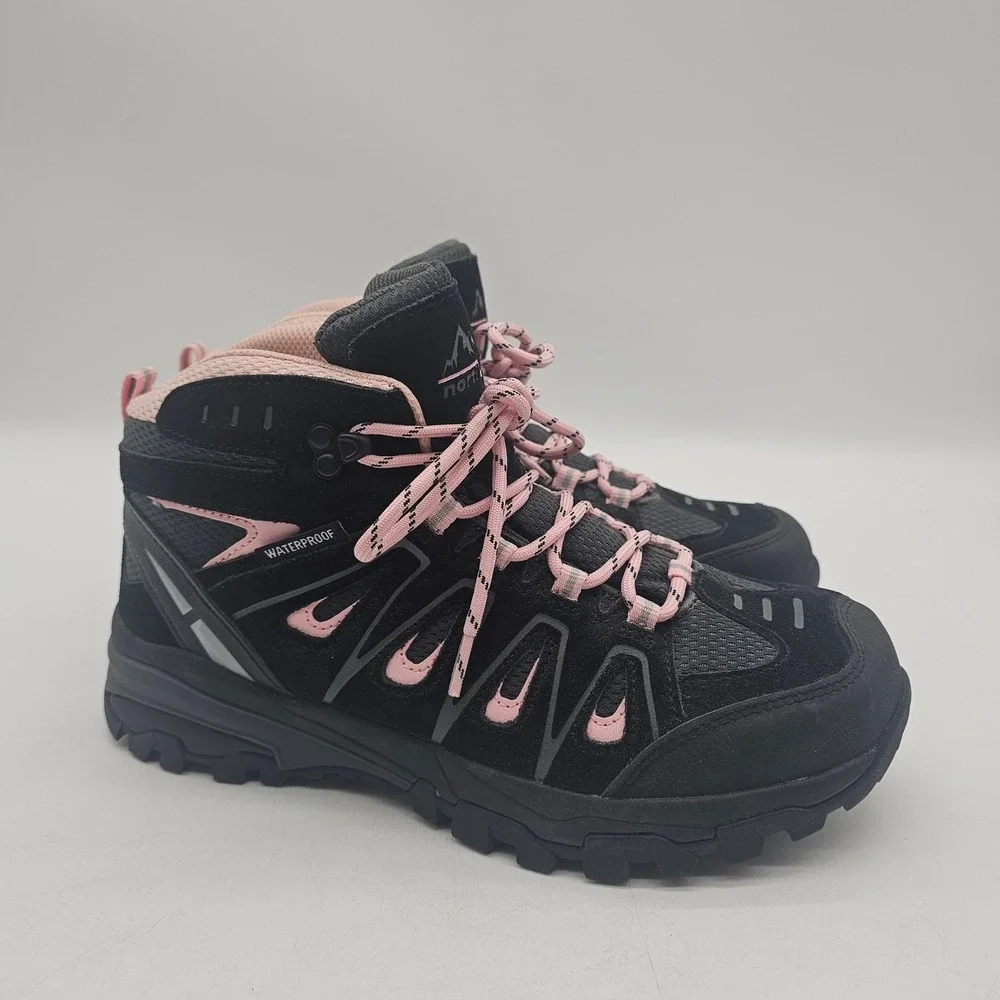 NEW NORTIV 8.5 Women's Waterproof Hiking Boots Outdoor Trekking Camping WORK